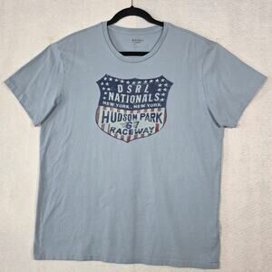Denim & Supply Ralph Lauren T-shirt Hudson Park Raceway Men Sz XL PRE-OWNED